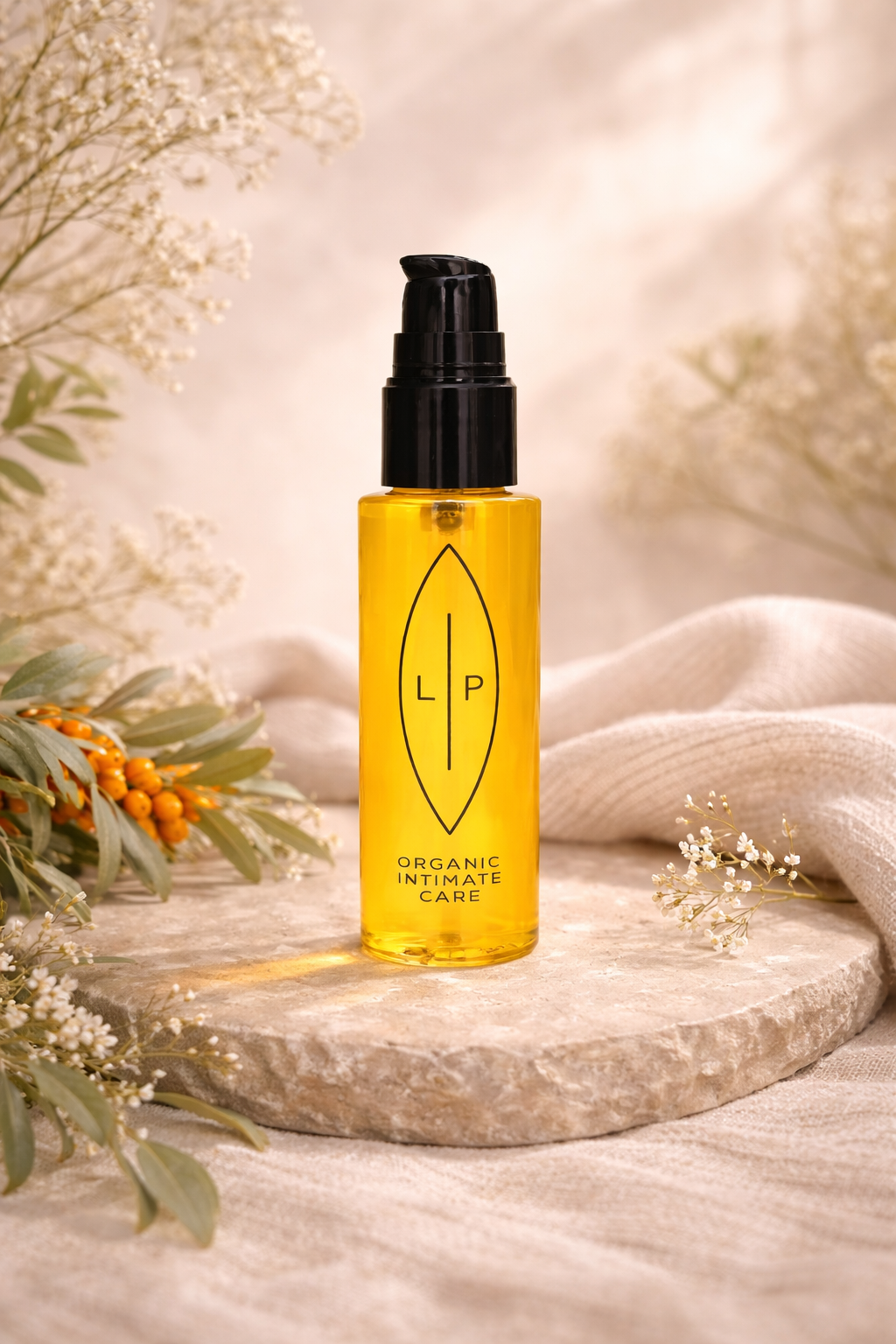 Aceite limpiador íntimo Fragonia y Espino Amarillo