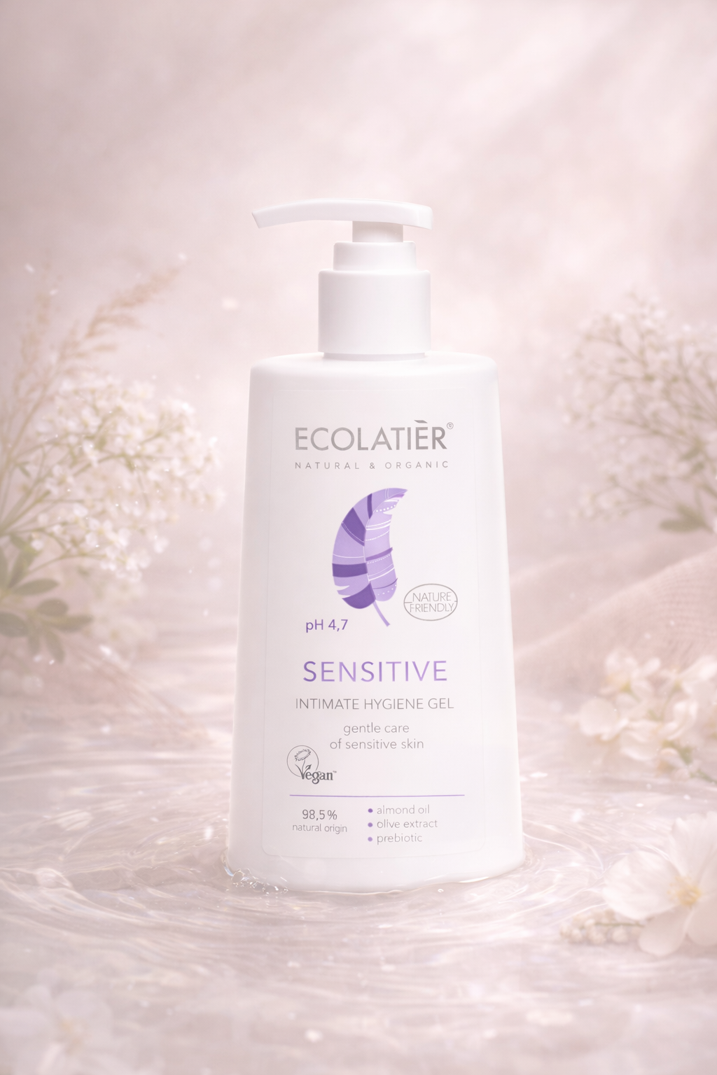 Gel limpiador Íntimo Sensible
